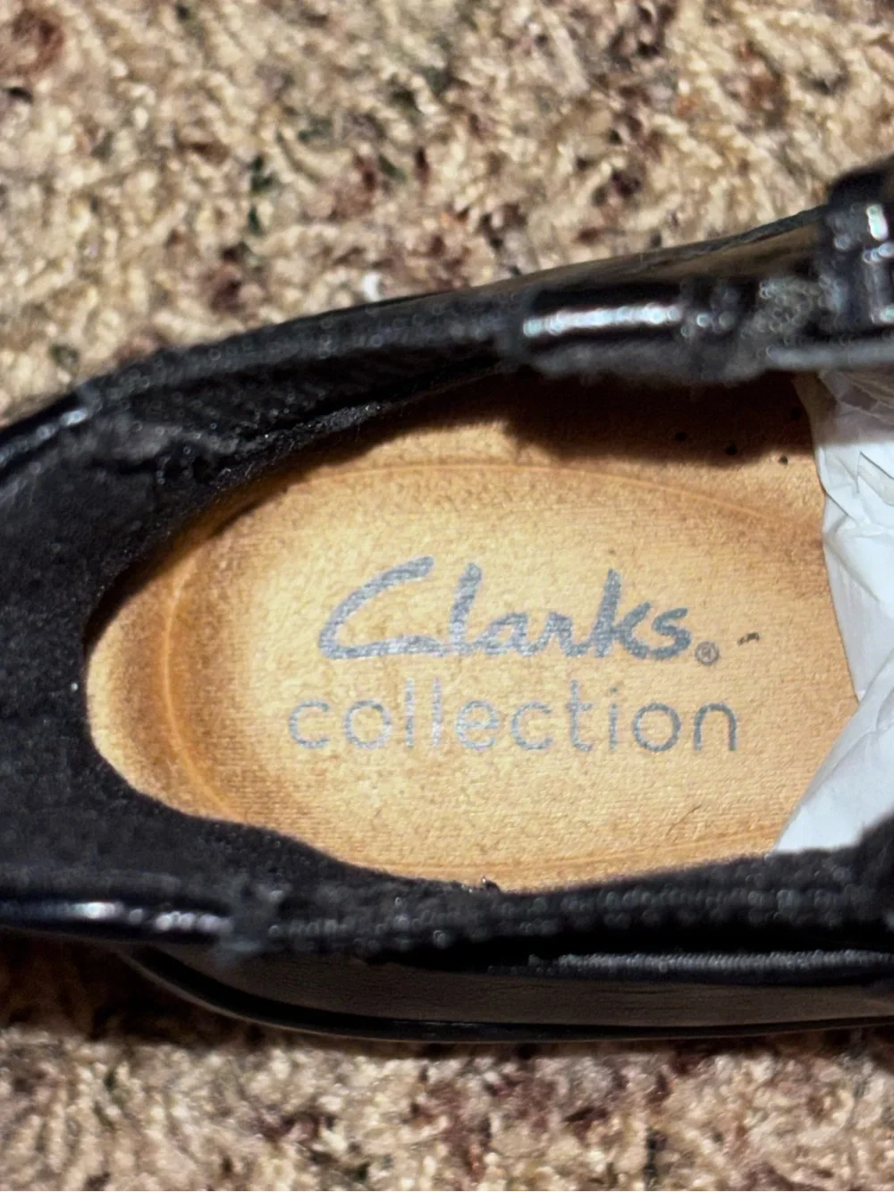 Clarks Kaetlyn Sara Boot Womens Size 5.5 Black Ankle Booties Low Heel Casual